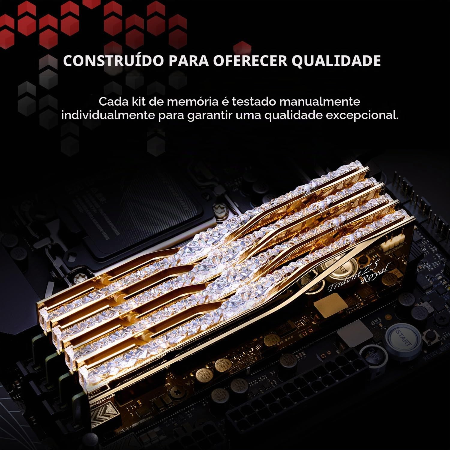 G.SKILL Trident Z5 Royal Series DDR5 RAM (Intel XMP 3.0) 32GB G.SKILL Trident Z5 Royal Series DDR5 RAM (Intel XMP 3.0) 32GB